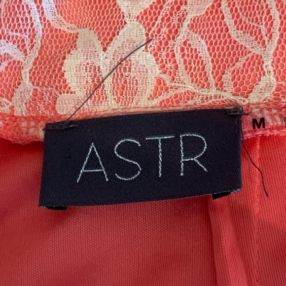 ASTR Lace Back Romper - Picture 7 of 8